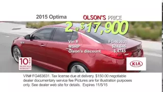Chuck Olson Kia - KIAs cost less