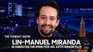 Lin-Manuel Miranda Is Credited for His 10th-Grade Sleepover Movie on IMDB The Tonight Show