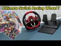 Hori Nintendo Switch Deluxe Pro Mario Racing Wheel