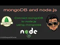 How to connect MongoDB to node js Storing form s data to Database mongoose Day12-100DaysOfCode