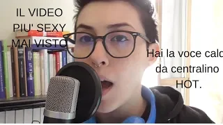 FACCIO UN VIDEO SEXY CON LA VOCE HOT. | ASMR