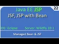 JSF and Managed Bean Interaction JavaEE JSP Tutorial