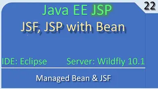 JSF and Managed Bean Interaction JavaEE JSP Tutorial