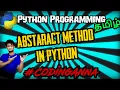 AbstractMethod and ABC Python Tutorials in Tamil