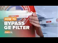 How to install GE Refrigerator Water Filter Bypass part WR01X29059