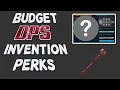 Runescape 3 - Budget Invention Perks for Beginners