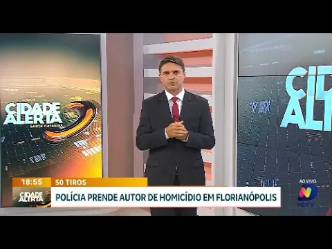 50 tiros: autor de homicídio é preso pela polícia em Florianópolis