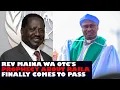Lagu ONE TERM PRESIDENT, RUTO NIWE EGUKORWO E MUTHAMAKI WA MBERE GWATHANA MIAKA 5 TUU KENYA,REV MAINA OTC