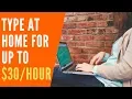 Download Online Typing Job at Home Paying Up to $30 per Hour mp4 3gp mp3 videos - waplic