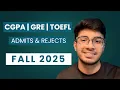 My MS in CS Profile NYU Tandon Fall 25 Admit