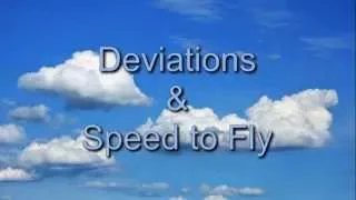 Deviation Speed to Fly