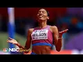 Finally GOLDEN Ajee Wilson pulls away to win first world 800m title NBC Sports