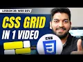 Everything about CSS GRID in ONE Episode - 28