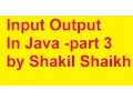 input output in java part 3