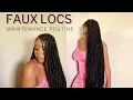 FAUX LOCS MAINTENANCE ROUTINE CARE TIPS FOR SOFT LOCS