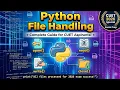 CUET 2026 Python File Handling CUET 2026 CS IP LECTURE 12