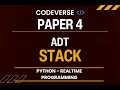 Stacks in Python A2 Computer Science Push Pop Top Explained