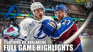 Tampa Bay Lightning vs. Colorado Avalanche | Full Game Highlights | ESPN NHL