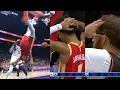 Zaccharie Risacher SCARY FALL after dunk and Trae Young has words for Suns