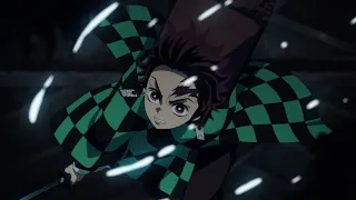 Total Concentration Water Breathing Fourth Form Striking Tide Demon Slayer Kimetsu no Yaiba S 2