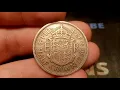 UK 1956 HALF CROWN Coin VALUE - Queen Elizabeth II 1956 Half Crown Coin Worth