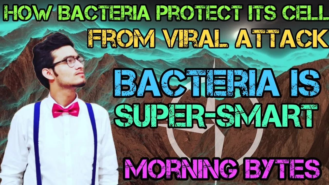 Restriction Modification System | Bacteria खुद को Virus/Phage से कैसे बचाता है? Morning Bytes