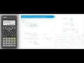 Find a missing side in a right angle triangle using SOH CAH TOA using the casio calculator