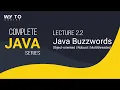 2 2 Java Buzzwords - Object oriented Robust and Multithreaded Java Series Way To Coding