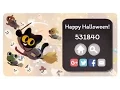 Google Doodle Halloween 2016 - World Record 531840 Points