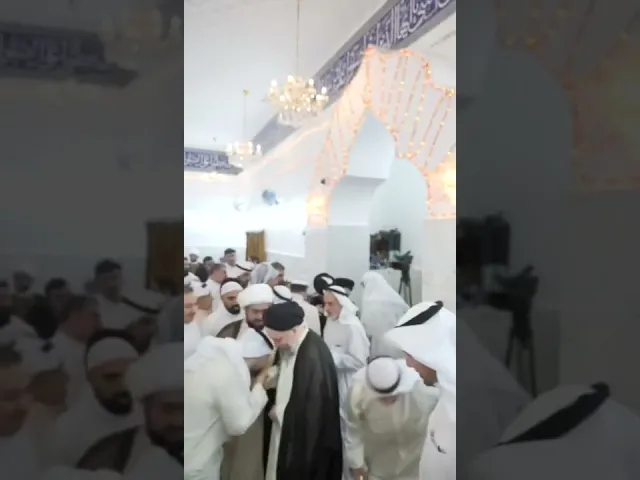 ⁣{تغطية مصورة} مسجد الإمام الشيرازي | سيد أحمد وحسين الشيرازي