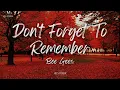 Bee Gees - Don't Forget To Remember (Lyrics)
