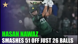 Hasan Nawaz’s Blistering Knock | 51* Off 26 Balls🔥| Pakistan vs Bangladesh | 2nd T20I, 2025 | MR1K