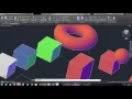 3D Union Subtract Intersect
