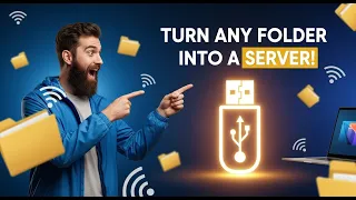 Access Computer Files from Phone - Create Local Server with Python No Apps Required