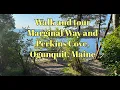 Ogunquit Maine Walk Marginal Way to Perkins Cove
