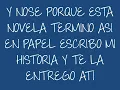 Mi Ultima Carta - Prince Royce [Lyrics]