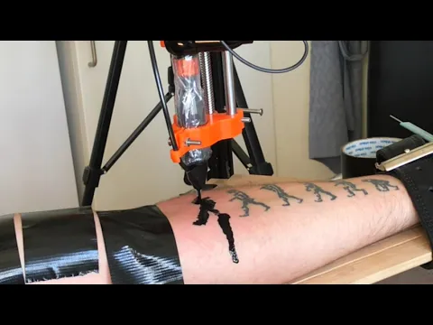 Download MP3 Automated INK (autonomous tattooing machine)