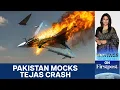 Lagu Pakistani Accounts Target India After Tejas Crash Kills IAF Pilot in Dubai | Vantage | Palki Sharma