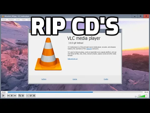 Download MP3 How To RIP Audio CDs using VLC Free Media Player)