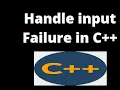 How to handle Input Failure in C Most important program