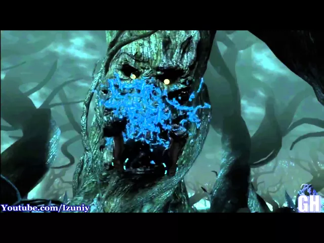 Mortal Kombat 9 The Living Forest Fatality "Stage Fatality"