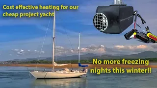 160 : Making our 17K boat a home! We will no longer be freezing!