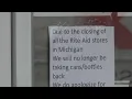 Michiganders feeling frustrated as Rite Aid closes in the state