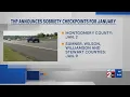 THP announces sobriety checkpoints for January