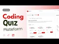 Build a Coding Quiz Plateform Using React Typescript and Tailwind Css - Full Project