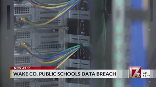 Wake County public school system impacted by data breach