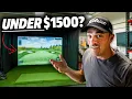 EASY WAY to a Build a GREAT Home Golf Simulator on a BUDGET