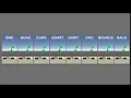 Unity 2018 Procedural Animation Easing Tests