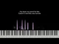 Download Lagu Too little too late - Laufey (Original Key Karaoke) - Piano Instrumental Cover with Lyrics