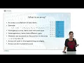 16 Multidimensional arrays
